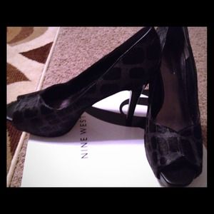 ☀Reduced☀Nine west shoe pony hair