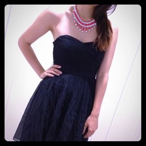 J. Crew Dresses & Skirts - J Crew sweetheart chiffon dress J. Crew Dresses & Skirts - J Crew sweetheart chiffon dress