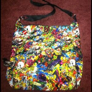 *RESERVED* *Reduced* 💜Authentic Ed Hardy Bag💜