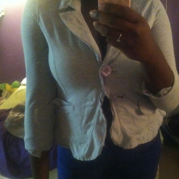 Grey blazer