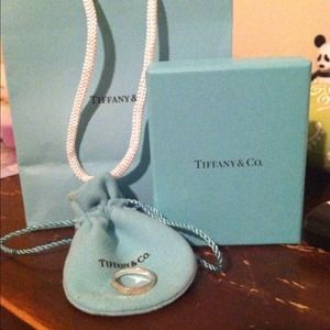Tiffany "I love you" silver ring: size 6.5