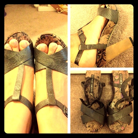 Nine West platform heels