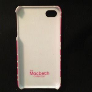 iPhone 4 hardshell Macbeth phone case