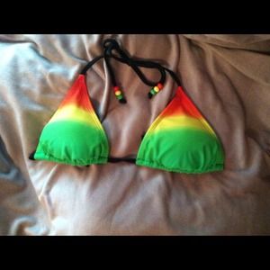 Bikini tops. Ties at neck and back