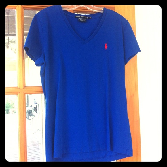 Royal Blue Ralph Lauren V Neck