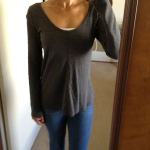 Simple long sleeved tee