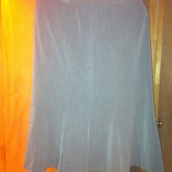 Mid calf grey skirt