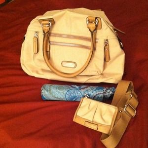 Tan handbag by Tyler Rodan PRICE REDUCED!