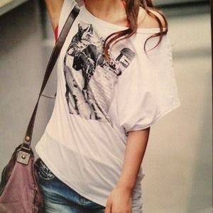 Tops - NWT Asymmetrical Top Tops - NWT Asymmetrical Top