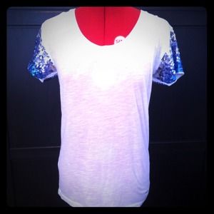 Fun Sequin Sleeve VS Shirt