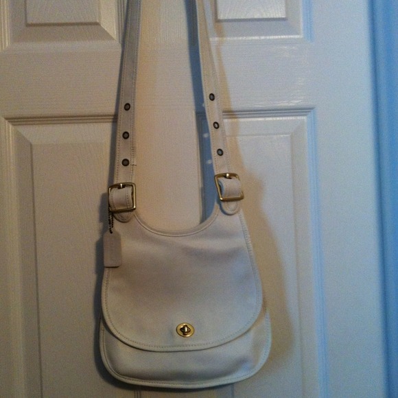 White Coach Shoulder Bag