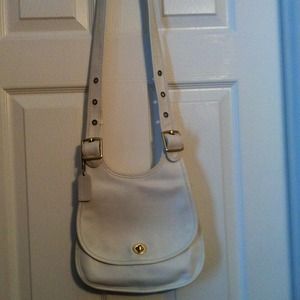 White Coach Shoulder Bag