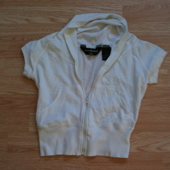 !!!sold!!!  white cropped jacket