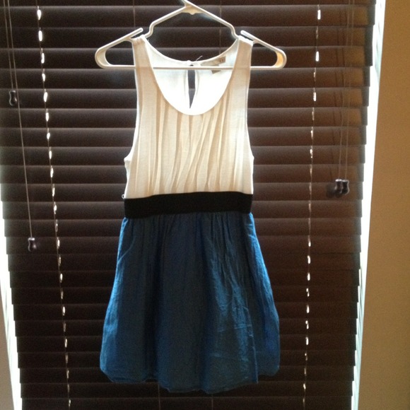 Colorblock daytime dress