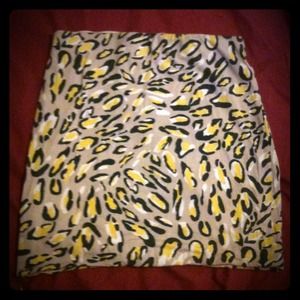 Animal Print BodyCon Skirt