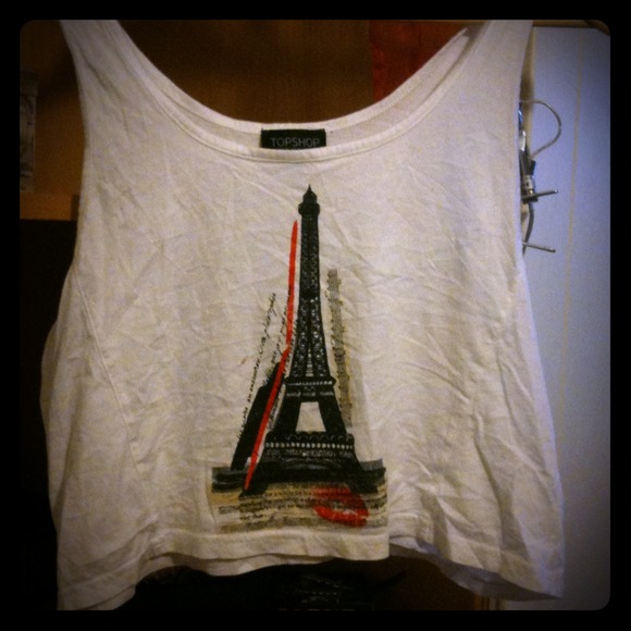 France Topshop Crop Top