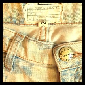 Current/Elliott Floral skinny & floral blouse