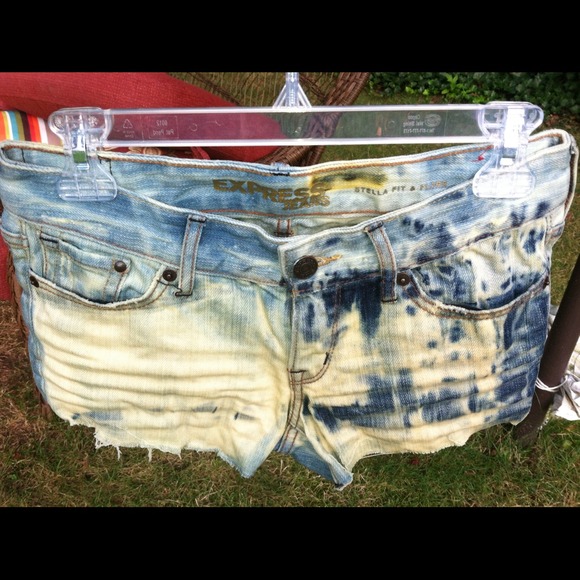 Express jeans, never worn and made into shorts :)