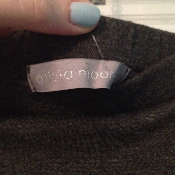 Knit gray high-low skirt from Nordstrom - Picture 3 of 3