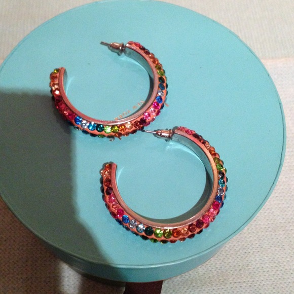 Crystal hoops