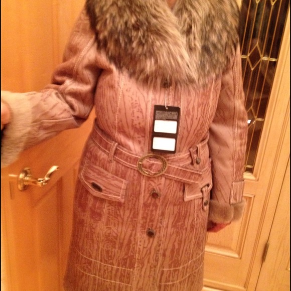 Authentic Italian fur winter coat