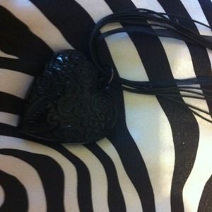 Heart shaped pendant necklace