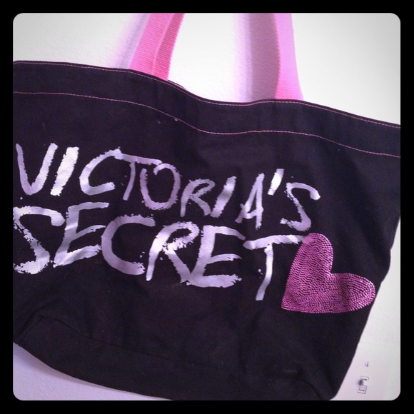 VS Pink Beach Size Tote
