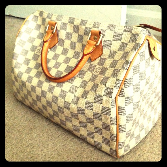 SOLD - Louis Vuitton Azur Speedy 30