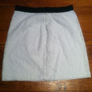 ☀☀White patterned skirt