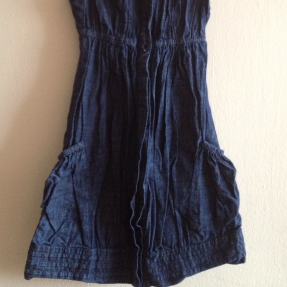 💋DETAILED BLUE DENIM DRESS - Picture 2 of 4