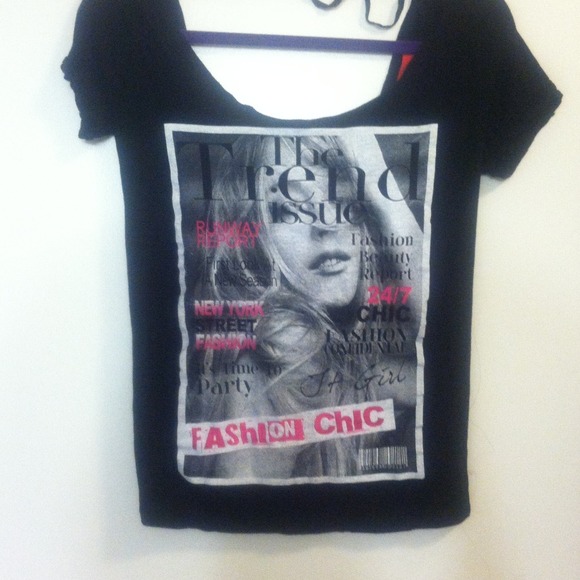 Open back t-shirt