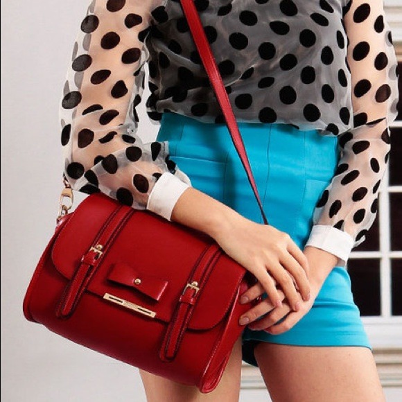 Handbags - Wine Red Bag