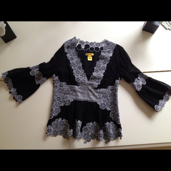 Catherine Malandrino cute loose-fit blouse