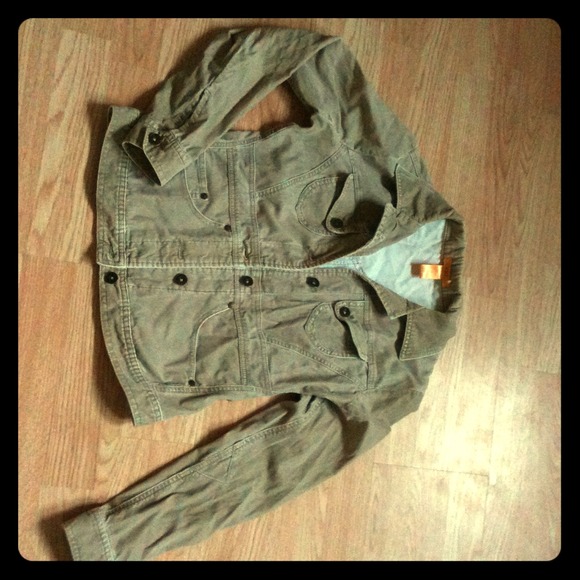 **Sold**Light brown corduroy jacket
