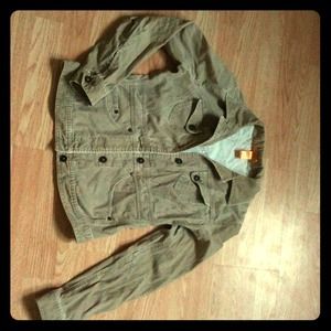 **Sold**Light brown corduroy jacket
