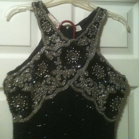 Awesome Vintage Lawrence Kazar Beaded Formal. 8