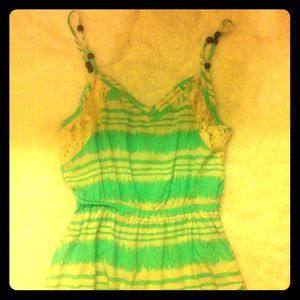 Urban outfitters aqua blue dress