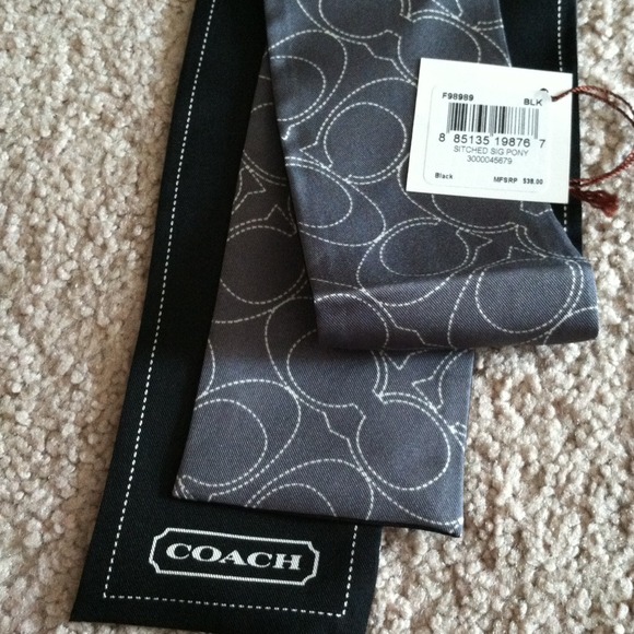 Reserved for @jargon30 two coach silk pony ties