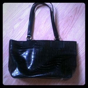 !!Reduced!!! Black snakeskin purse