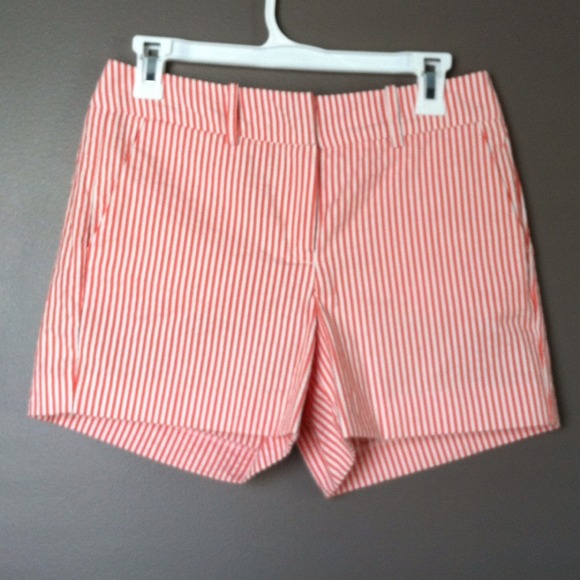 ***SOLD*** High waist orange and white