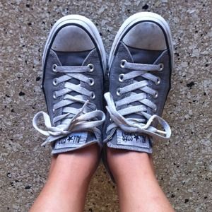 REDUCED Gray Converse