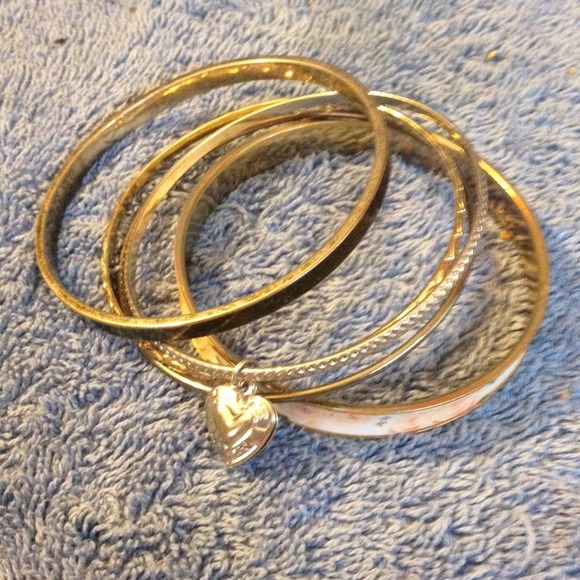 Jewelry - Five bangles.