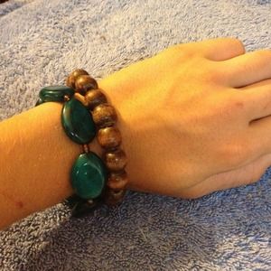 Two bracelets in new condition.