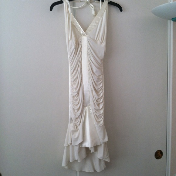 White homecoming dress