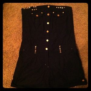 🎉REDUCED🎉 Strapless Shorts Romper