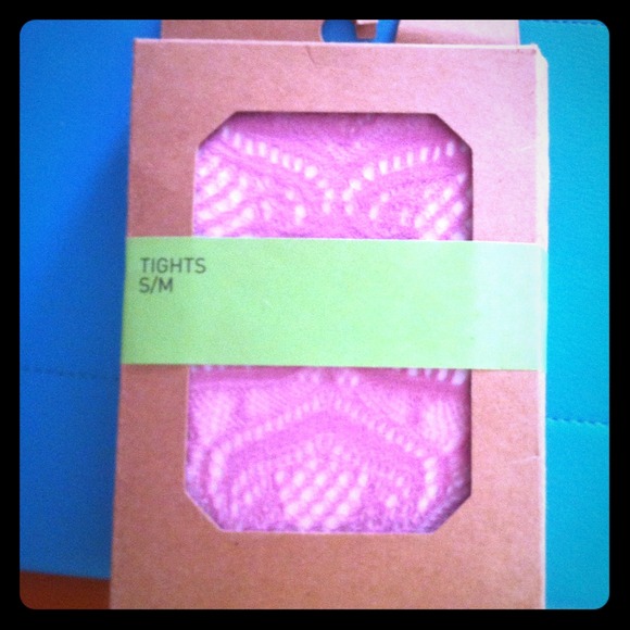 *REDUCED* 😍 NBW Pink lace tights