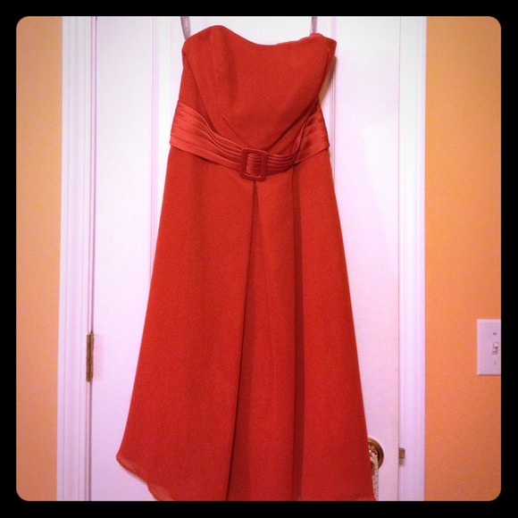 Alfred Angelo Strapless Bridesmaid Dress