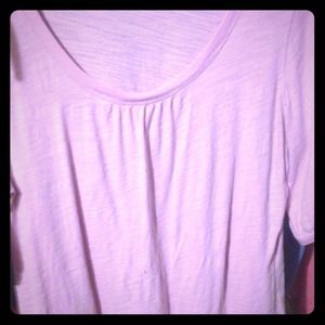 Faded Glory - Pink 3/4 Sleeve Lt Weight Shirt - XL