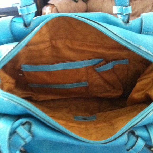 Kathy Van Zeeland Bags New Kathy Van Zealand Blue Pocketbook Poshmark