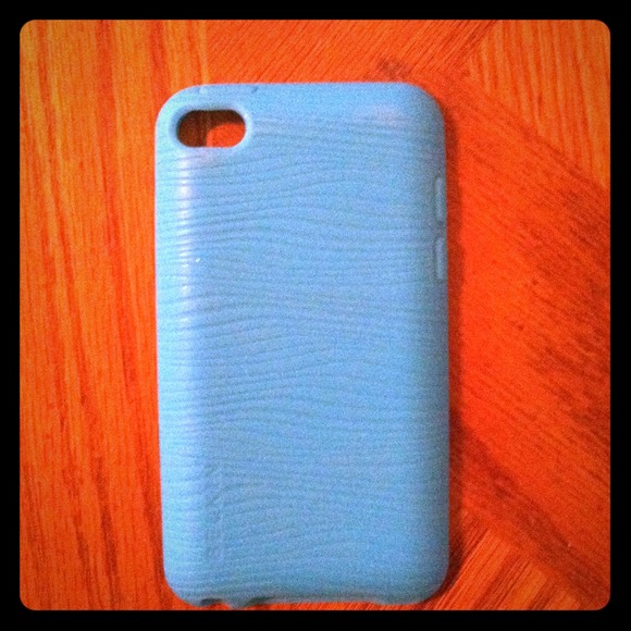 Turquoise silicone Itouch case
